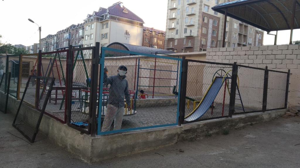 Along with donations we have also sponsored the creation of a local playground in Khujand, Tajikistan. It is currently operating!